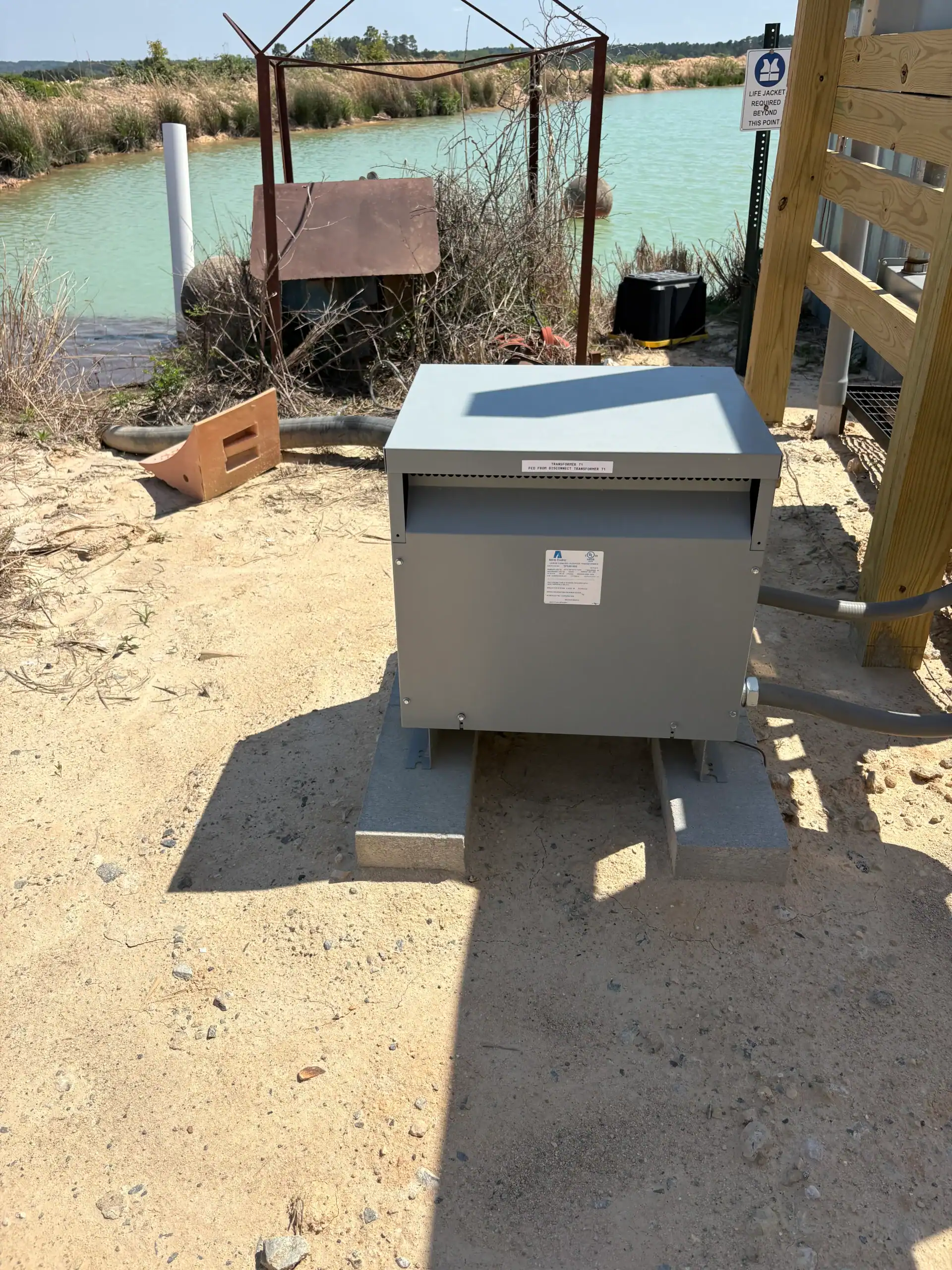 Outdoor Electrical Box Lake Alamance County North Carolina